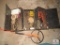 Lot Vintage Tool Bag with Electric drills & Contents & Rolatape