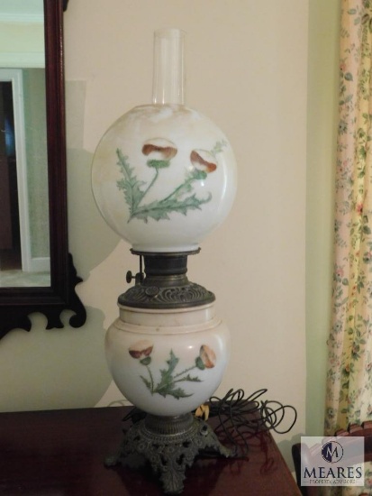 Gone with the Wind style lamp vintage globe