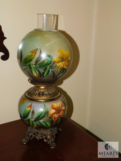 Gone with the Wind style lamp vintage globe