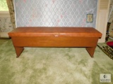 Vintage hidden Gun Safe Bench