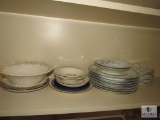 Lot Various Plates Saucers and Bowls China pieces