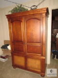 Wood Television Entertainment Center