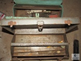 Lot 2 Tool Metal Boxes and Contents