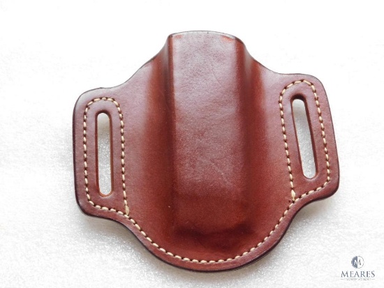 New Hunter leather mag pouch for Glock and similar staggered magazines