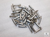 50 pieces new Remington nickel 6mm brass