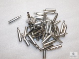 50 pieces new Remington nickel 6mm brass