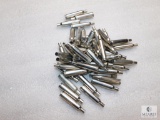 50 pieces new Remington nickel 6mm brass