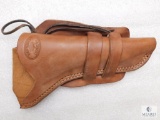 Wylie Custom leather holster fits 4.5-5-1/2'' Colt SAA, Ruger Vaquero and similar