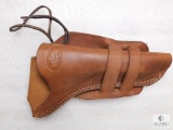 Wylie Custom leather holster fits 4.5-5-1/2'' Colt SAA, Ruger Vaquero and similar