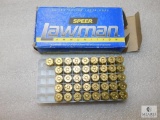 41 Rounds Speer Lawman 45 GAP ammo 185 grain partial box