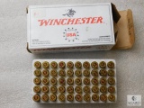 50 Rounds WInchester 9mm ammo 115 grain FMJ