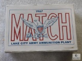20 Rounds Match Lake city 30-06 ammo still sealed from 1967