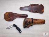 Leather Vintage holster assortment