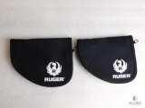 2 new Ruger logo pistol rugs