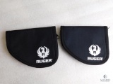 2 new Ruger logo pistol rugs