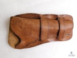 Wylie Custom leather double loop holster