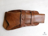 Wylie Custom leather double loop holster