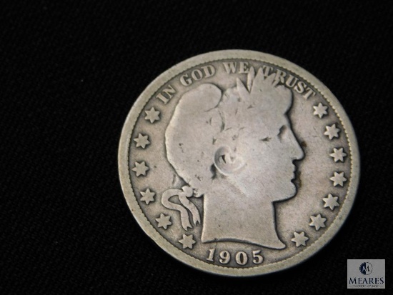 1905-O Barber Half Dollar