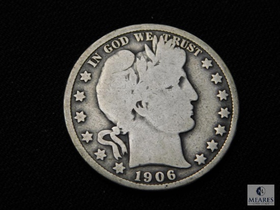 1906 Barber Half Dollar