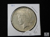 1922 Peace dollar