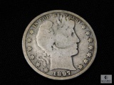 1897 Barber Half Dollar