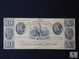 The New Orleans Canal & Banking Company 10-dollar note -