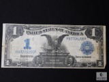 Series 1899 - Lincoln Grant Black Eagle $1 silver certificate - horse blanket