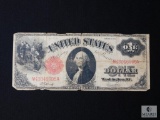 Series 1917 US $1 United States Note - horse blanket
