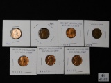 Mixed lot of (7) Lincoln cents