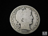 1901 Barber Half Dollar