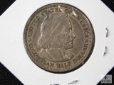 1893 Columbian Exposition commemorative half dollar