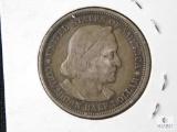 1893 Columbian Exposition commemorative half dollar