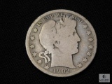 1902-O Barber Half Dollar