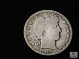 1905-O Barber Half Dollar