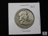 1953-D Franklin half dollar