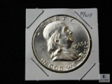 1963 Franklin half dollar