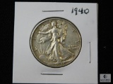 1940 Walking Liberty half dollar