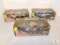 Lot 3 New 1:24 Scale Racing Champions Diecast Nascar Cars