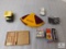 Lot Vintage Toys Tonka Dump Truck, Jolly Jack Marine Band Harmonica, Dad's Puzzler, & New Georgia