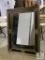 Large Beveled Edge Rectangular Framed Mirror