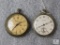 Lot 2 Vintage Pocket Watches Sasson & Reliance