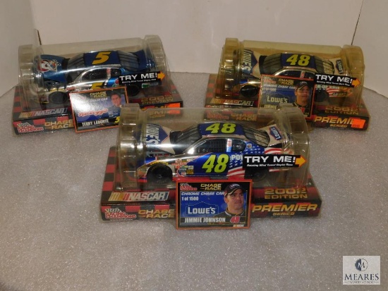 Lot 3 New 1:24 Scale Racing Champions Diecast Nascar Cars