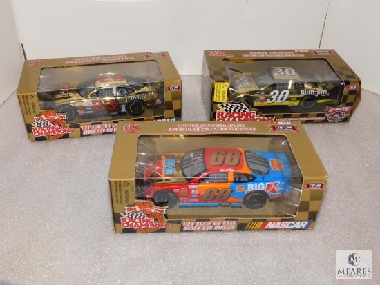 Lot 3 New 1:24 Scale Racing Champions Diecast Nascar Cars