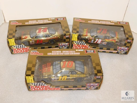 Lot 3 New 1:24 Scale Racing Champions Diecast Nascar Cars