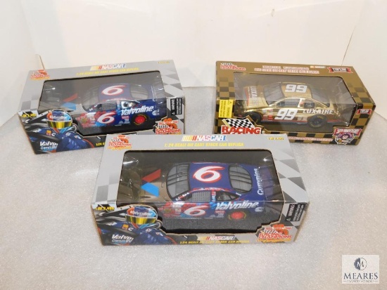 Lot 3 New 1:24 Scale Racing Champions Diecast Nascar Cars