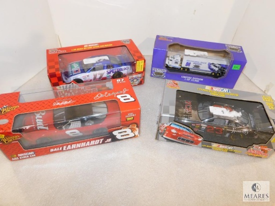 Lot 4 New Racing & Winner's Circle Nascar 1:24 Scale Diecast Collector Cars
