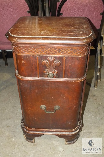 Vintage Wood nightstand / Side table.