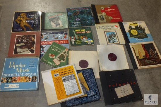 Large lot Records 33 LP's Christmas, Children's, Disney, and more
