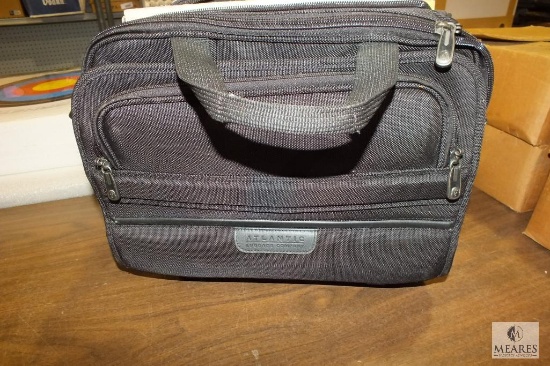 Briefcase Laptop Carry Bag FULL of Vintage Records LP's