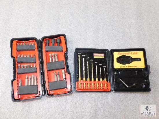 Lot 2 Craftsman Drill Bit & Bit set